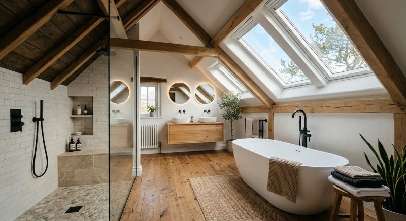 Attic Bathroom Remodeling in Clermont County, OH