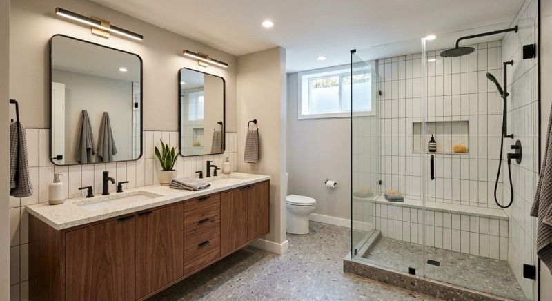 Basement Bathroom Remodeling in Clermont County, OH