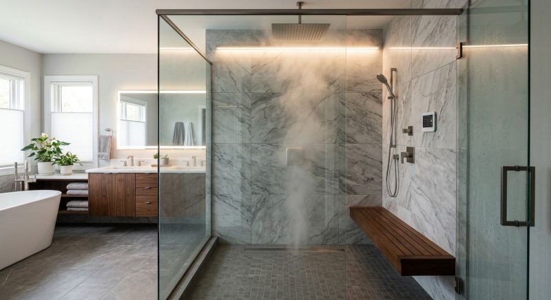 Granite Shower Installation in Clermont County, OH