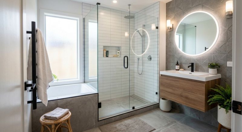 Tub To Shower Conversion in Fayetteville, OH